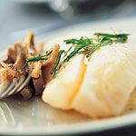 HALIBUT WITH ARTICHOKE CREAM by Picard
