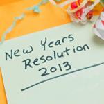 Recette pour tenir vos bonnes résolutions en 2013