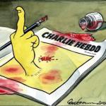 How the British media reported what happened to Charlie Hebdo