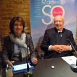 Jean-Claude Gaudin, Marseilles Mayor, comes to London to find investors