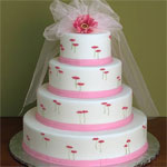 British wedding cake