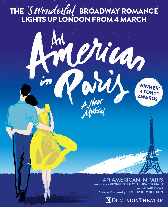 An American in Paris Musical Poster