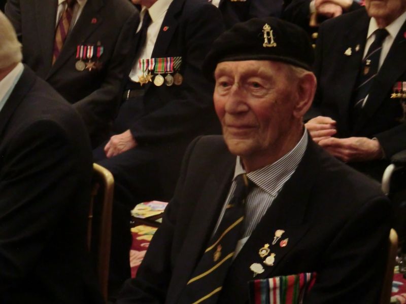 A veteran waiting for his Legion d'Honneur