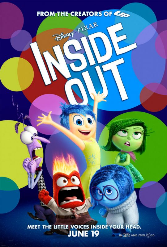 Inside Out won the best animated movie price