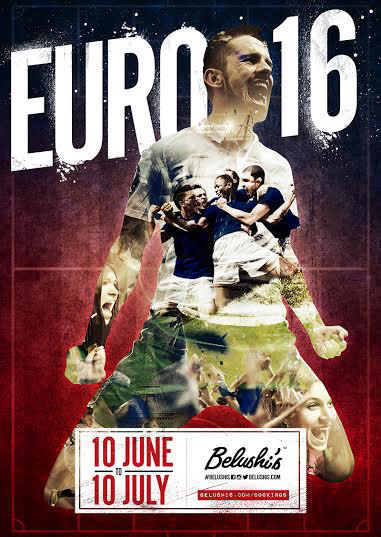 La soirée Euro 2016 chez Belushi's